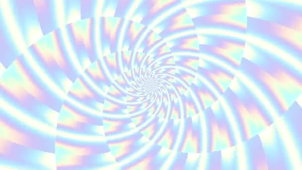 Berakhir Berputar Futuristik Spiral Rekaman Looping Mulus Helix Abstrak — Stok Video