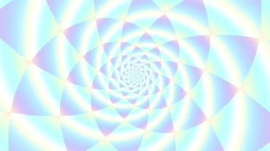 Devamlı dönen fütüristik spiral. Kusursuz döngü görüntüsü. Soyut sarmal.