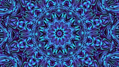 İplik soyut Sihir Birliği. Ezoterik kozmik mandala. Döngü görüntüleri.