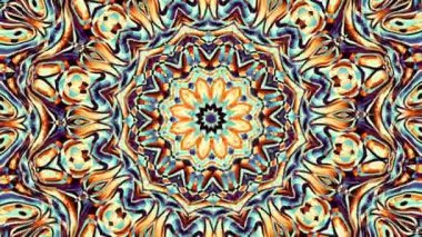 İplik soyut Sihir Birliği. Ezoterik kozmik mandala. Döngü görüntüleri.