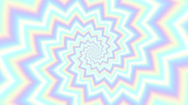 Devamlı dönen fütüristik spiral. Kusursuz döngü görüntüsü. Soyut sarmal.