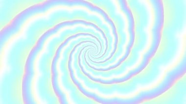 Devamlı dönen fütüristik spiral. Kusursuz döngü görüntüsü. Soyut sarmal.