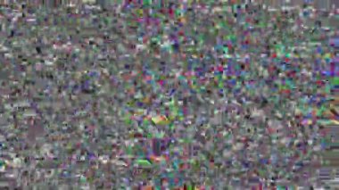 Grunge eserler codec ile soyut arka plan. Datamoshing videosunun taklidi.