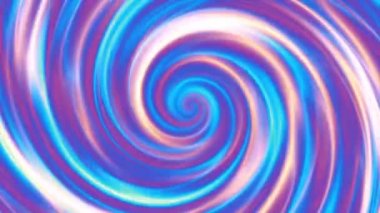 Devamlı dönen fütüristik spiral. Kusursuz döngü görüntüsü. Soyut sarmal.