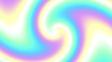 Devamlı dönen fütüristik spiral. Kusursuz döngü görüntüsü. Soyut sarmal.