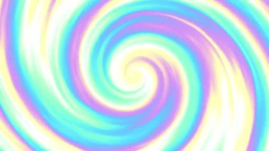 Devamlı dönen fütüristik spiral. Kusursuz döngü görüntüsü. Soyut sarmal.