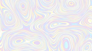 Rastgele dalgalı dokuyu hareket ettiriyorum. Psychedelic animasyonlu arka plan. Döngü görüntüleri.