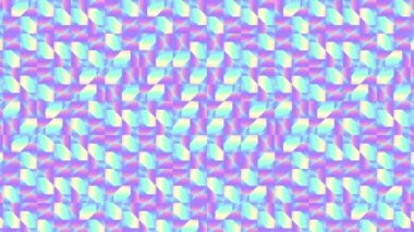 Sorunsuz döngü soyut hareket arka plan. Holografik renkler animasyonlu arka plan.