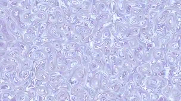 Spostamento Casuale Texture Ondulata Sfondo Animato Psichedelico Filmati Loop — Video Stock