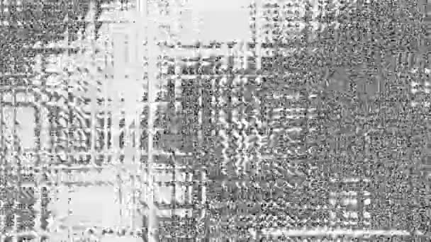 Abstract Background Grunge Artifacts Codec Imitation Datamoshing Video — Stock Video