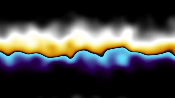 Rastgele Dalgalı Dokuyu Hareket Ettiriyorum Psychedelic Animasyonlu Arka Plan Döngü — Stok video