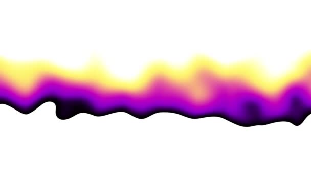 Spostamento Casuale Texture Ondulata Sfondo Animato Psichedelico Filmati Loop — Video Stock