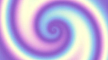 Devamlı dönen fütüristik spiral. Kusursuz döngü görüntüsü. Soyut sarmal.