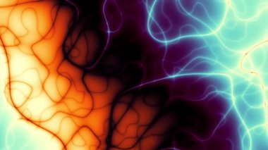 Rastgele dalgalı dokuyu hareket ettiriyorum. Psychedelic animasyonlu arka plan. Döngü görüntüleri.