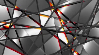 Soyut geometrik animasyonlu arka plan. Döngü görüntüleri.