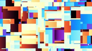 Soyut geometrik animasyonlu arka plan. Döngü görüntüleri.