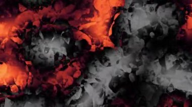 Rastgele dalgalı dokuyu hareket ettiriyorum. Psychedelic animasyonlu arka plan. Döngü görüntüleri.