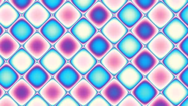 Абстрактний Геометричний Анімований Фон Циклічні Кадри — стокове відео