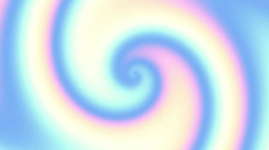 Devamlı dönen fütüristik spiral. Kusursuz döngü görüntüsü. Soyut sarmal.