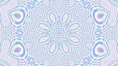 İplik soyut Sihir Birliği. Ezoterik kozmik mandala. Döngü görüntüleri.