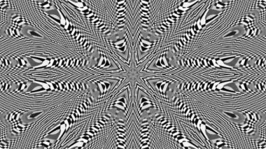 İplik soyut Sihir Birliği. Ezoterik kozmik mandala. Döngü görüntüleri.