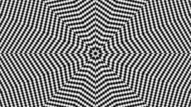 İplik soyut Sihir Birliği. Ezoterik kozmik mandala. Döngü görüntüleri.