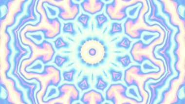 İplik soyut Sihir Birliği. Ezoterik kozmik mandala. Döngü görüntüleri.