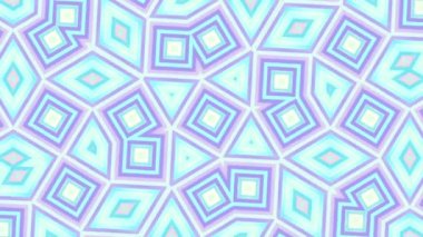 Soyut geometrik animasyonlu arka plan. Döngü görüntüleri.