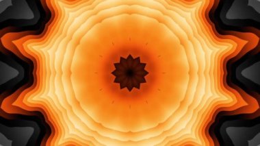 İplik soyut Sihir Birliği. Ezoterik kozmik mandala. Döngü görüntüleri.