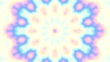 İplik soyut Sihir Birliği. Ezoterik kozmik mandala. Döngü görüntüleri.