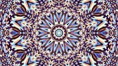 İplik soyut Sihir Birliği. Ezoterik kozmik mandala. Döngü görüntüleri.