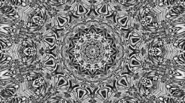 İplik soyut Sihir Birliği. Ezoterik kozmik mandala. Döngü görüntüleri.