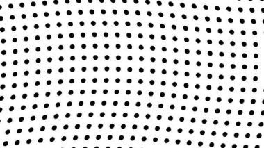 Soyut geometrik arka plan. Polka nokta deseni. Animasyonlu döngü görüntüleri.
