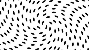 Soyut geometrik arka plan. Polka nokta deseni. Animasyonlu döngü görüntüleri.