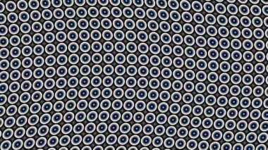 Soyut geometrik arka plan. Polka nokta deseni. Animasyonlu döngü görüntüleri.