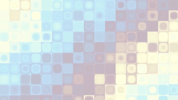 Abstracte Geometrische Achtergrond Polka Dot Patroon Geanimeerde Looping Footage — Stockvideo