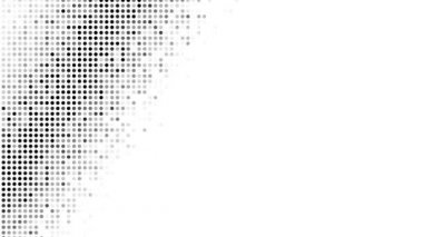 Soyut geometrik arka plan. Polka nokta deseni. Animasyonlu döngü görüntüleri.