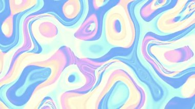 Rastgele dalgalı dokuyu hareket ettiriyorum. Psychedelic animasyonlu arka plan. Döngü görüntüleri.