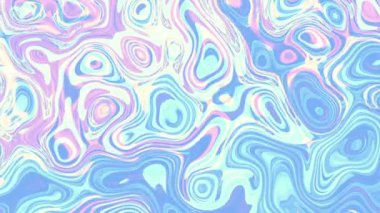 Rastgele dalgalı dokuyu hareket ettiriyorum. Psychedelic animasyonlu arka plan. Döngü görüntüleri.