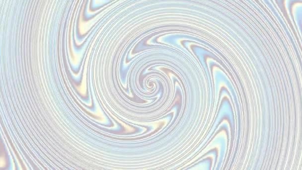 Eindeloos Draaiende Futuristische Spiraal Naadloze Looping Beelden Abstracte Helix — Stockvideo