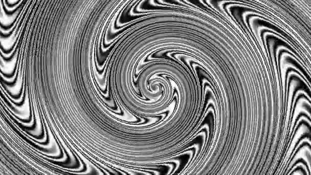 Spirale Futuristica Rotazione Infinita Filmati Loop Senza Soluzione Continuità Elica — Video Stock