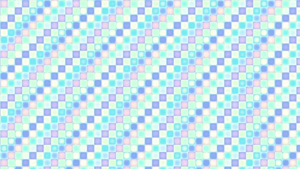 Abstrakter Geometrischer Hintergrund Polka Dot Pattern Animiertes Looping Material — Stockvideo