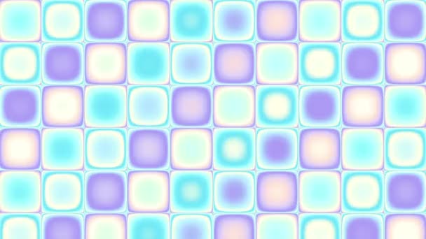 Abstracte Geometrische Achtergrond Polka Dot Patroon Geanimeerde Looping Footage — Stockvideo
