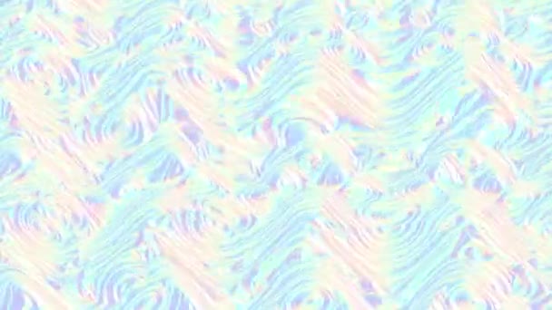 Переміщення Випадкової Хвилястої Текстури Психоделічний Анімаційний Фон Циклічні Кадри — стокове відео