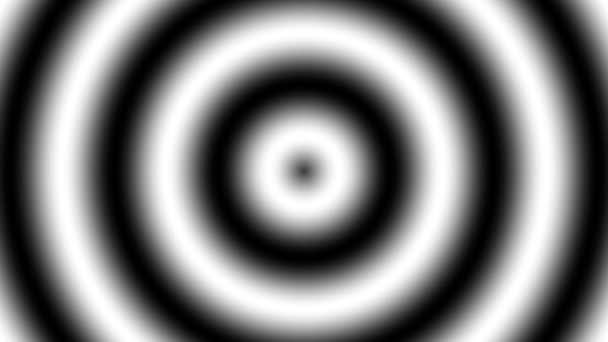 Círculo Gradual Mandala Cósmica Esotérica Imagens Loop — Vídeo de Stock