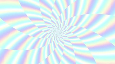 Devamlı dönen fütüristik spiral. Kusursuz döngü görüntüsü. Soyut sarmal.