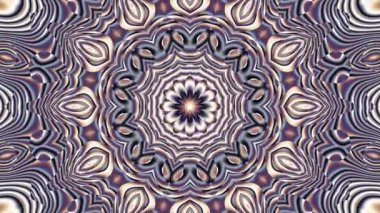 İplik soyut Sihir Birliği. Ezoterik kozmik mandala. Döngü görüntüleri.