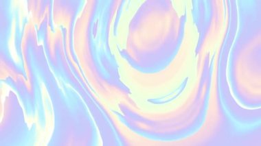 Rastgele dalgalı dokular. Psikedelik animasyon arka planı. Soyut kıvrımlı şekilleri dönüştür. Görüntü döngüsü.