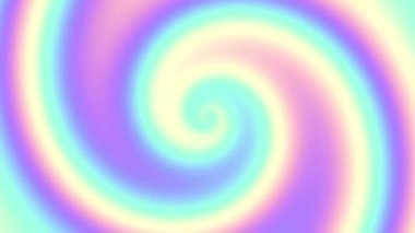 Devamlı dönen fütüristik spiral. Kusursuz döngü görüntüsü. Soyut sarmal.