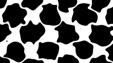 Rastgele dalgalı dokular. Psikedelik animasyon arka planı. Soyut kıvrımlı şekilleri dönüştür. Görüntü döngüsü.